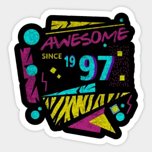 Awesome Since 1997-97’s Birthday Celebration, 41st Birthday Sticker